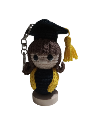 Imagen de 1 llavero de graduado o graduada.